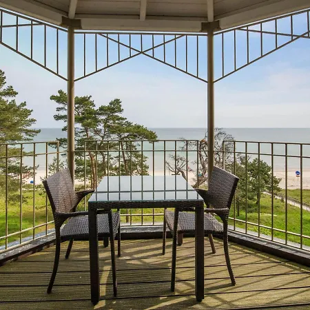 아파트 Strandvillen - Mit Meerblick, 2 Schlafzimmern Und Balkon Sv-768 *